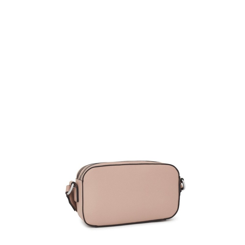 Bolsas Hombro TOUS Taupe La Rue New Crossbody reporter bag Mujer Grises Marrom | 0254UEYJZ