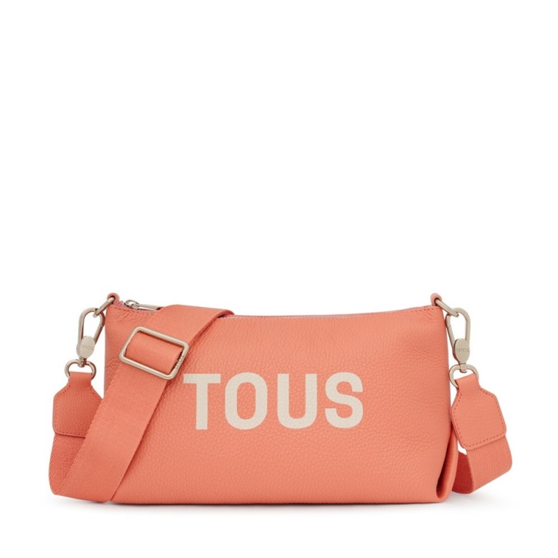 Bolsas Hombro TOUS leather Balloon Mujer Naranjas | 7364ZPDWO