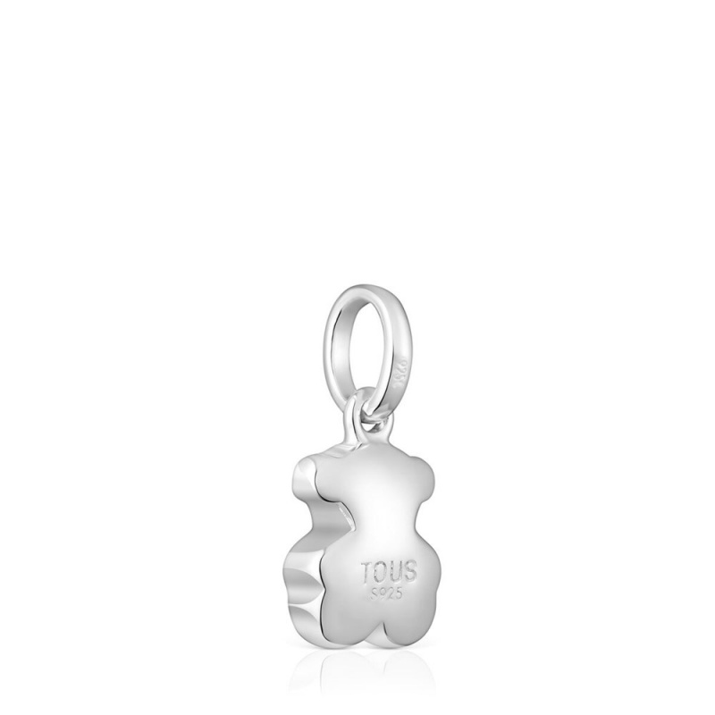 Colgantes TOUS Bold Motif bear Mujer Plateados | 3726ATKDV