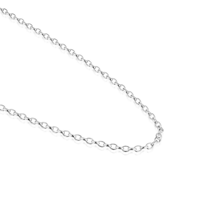 Colgantes TOUS Choker 60cm. Chain Mujer Plateados | 7580OAZFD