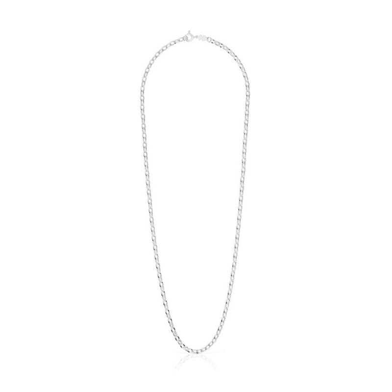 Colgantes TOUS Choker 60cm. Chain Mujer Plateados | 7580OAZFD