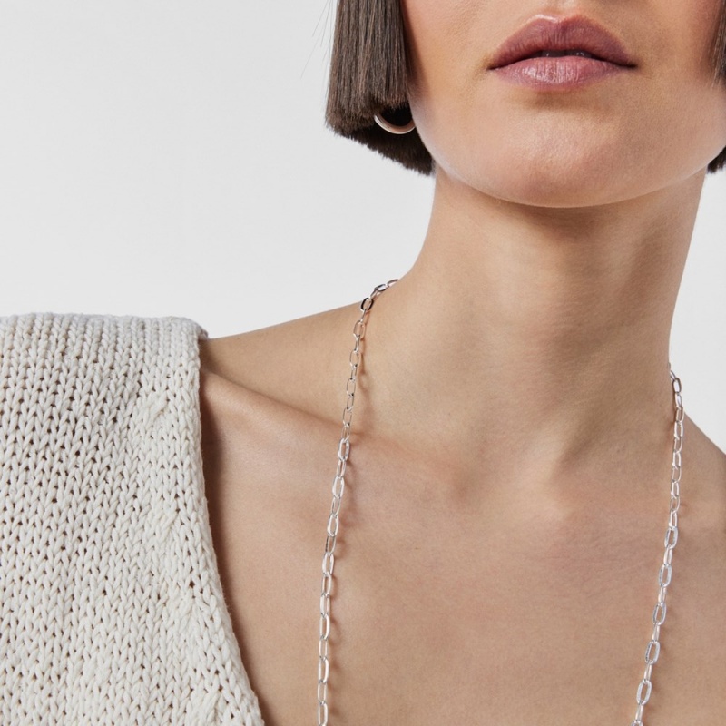 Colgantes TOUS Choker 80-100cm. Chain Mujer Plateados | 5918BLXEU