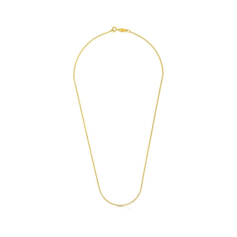 Colgantes TOUS Vermeil Choker 50cm. Chain Mujer Plateados | 2956SQZOD