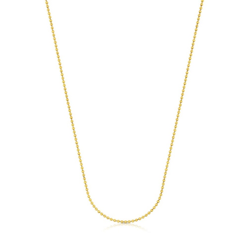 Colgantes TOUS Vermeil Choker 50cm. Chain Mujer Plateados | 2956SQZOD