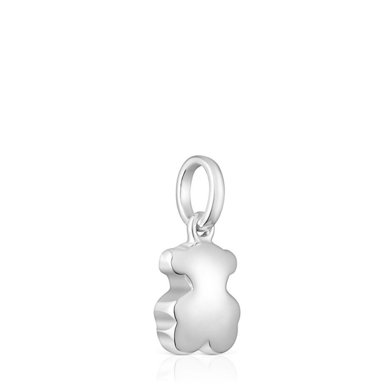 Collares TOUS Bold Motif bear Pendant Mujer Plateados | 3857BZYDV