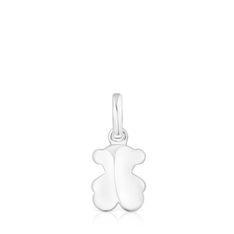 Collares TOUS Bold Motif bear Pendant Mujer Plateados | 3857BZYDV