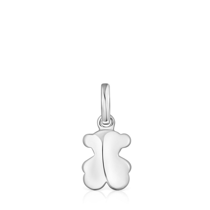 Collares TOUS Bold Motif bear Pendant Mujer Plateados | 3857BZYDV