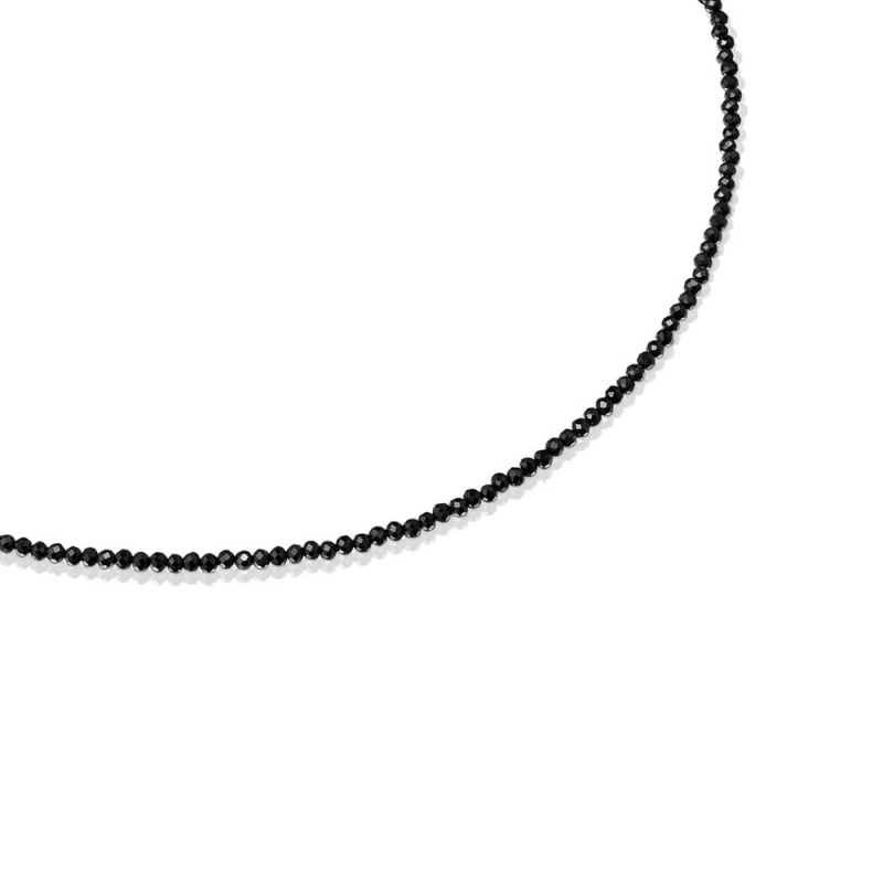 Collares TOUS Camille with onyx Mujer Negros | 4967NUSAD