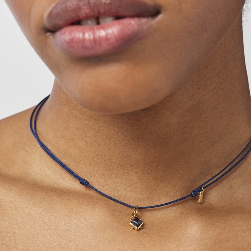 Collares TOUS Magic Nature with iolite cord Mujer Azules | 1735BOTMS