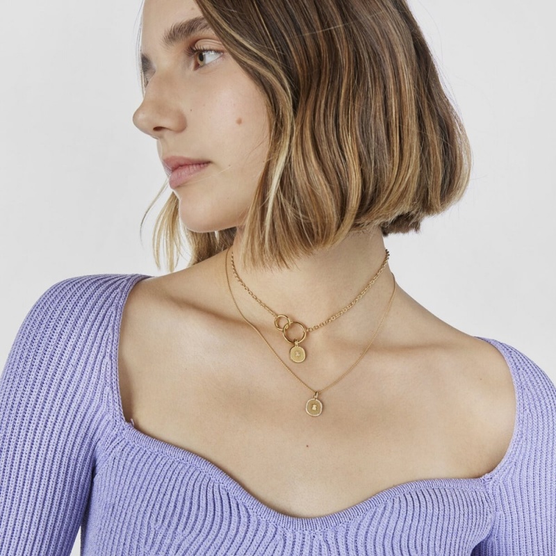 Collares TOUS Mujer Dorados | 5791PFWRG