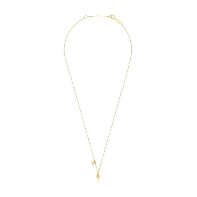 Collares TOUS Sylvan Mujer Dorados | 8270BIXQF