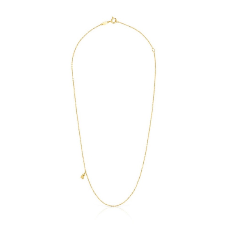 Collares TOUS vermeil Bold Bear Mujer Plateados | 0382BDXLT