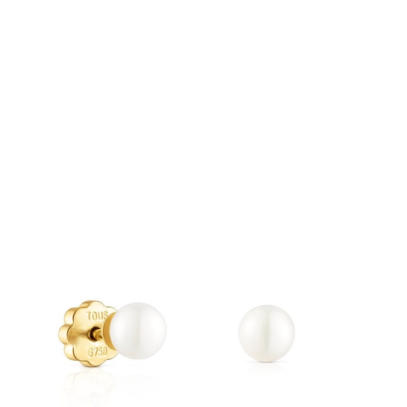 Pendientes TOUS Baby with pearls Mujer Dorados | 4970MCVDL