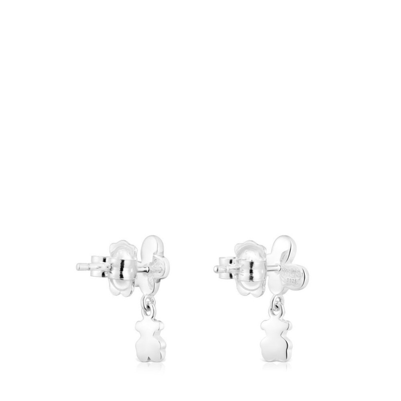 Pendientes TOUS Bold Motif with a butterfly bear Mujer Plateados | 3094TRMEW