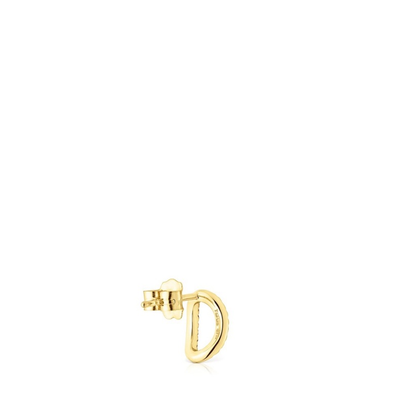 Pendientes TOUS Hav in with diamonds Mujer Dorados | 4630MPSXE