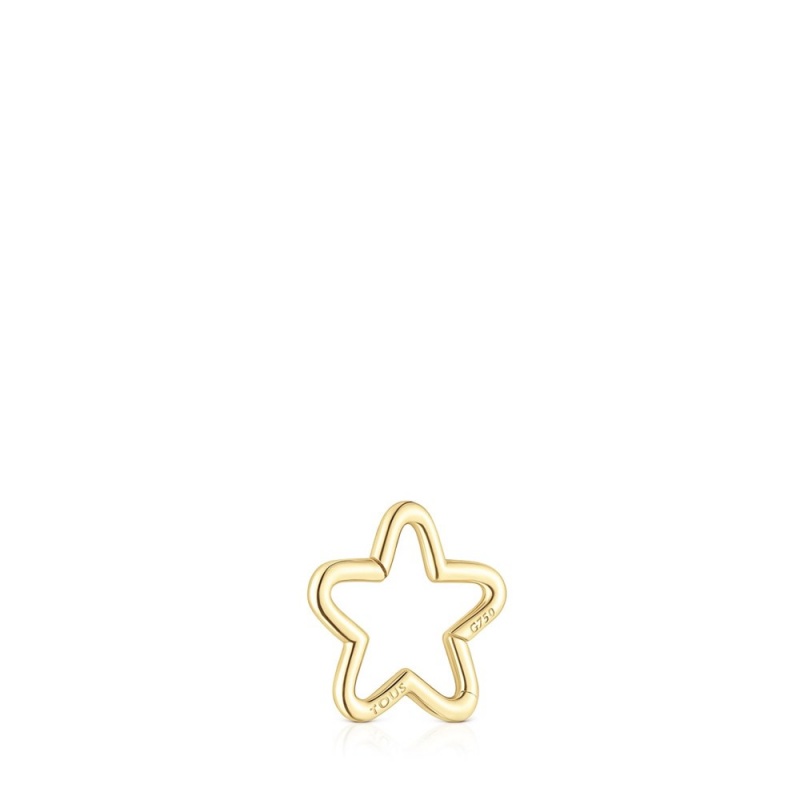 Pendientes TOUS Pendientes star-shaped Pendientes Mujer Dorados | 3069DYRWZ