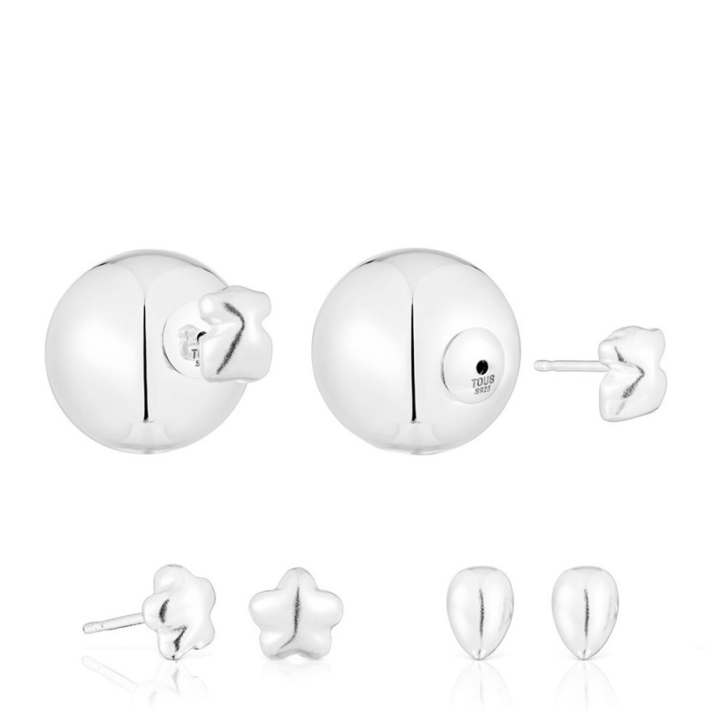 Pendientes TOUS Set of motif Balloon Mujer Plateados | 7218LVODM