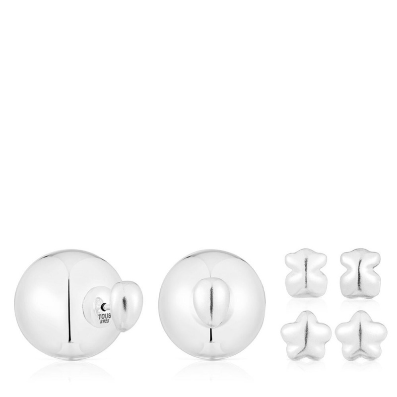 Pendientes TOUS Set of motif Balloon Mujer Plateados | 7218LVODM